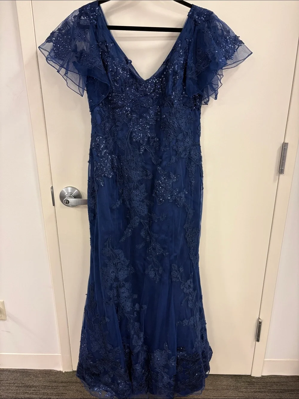 jovani blue beaded dress Jovani 4247 Strapless Beaded Dress Emerald / 00 main image 0